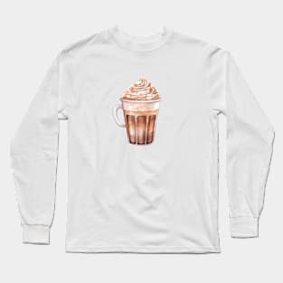 Frappucino Coffee Art Long Sleeve T-Shirt